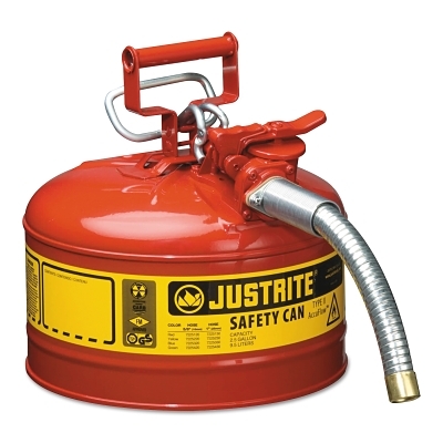 2 1/2 GAL RED SAFETY CANW/1